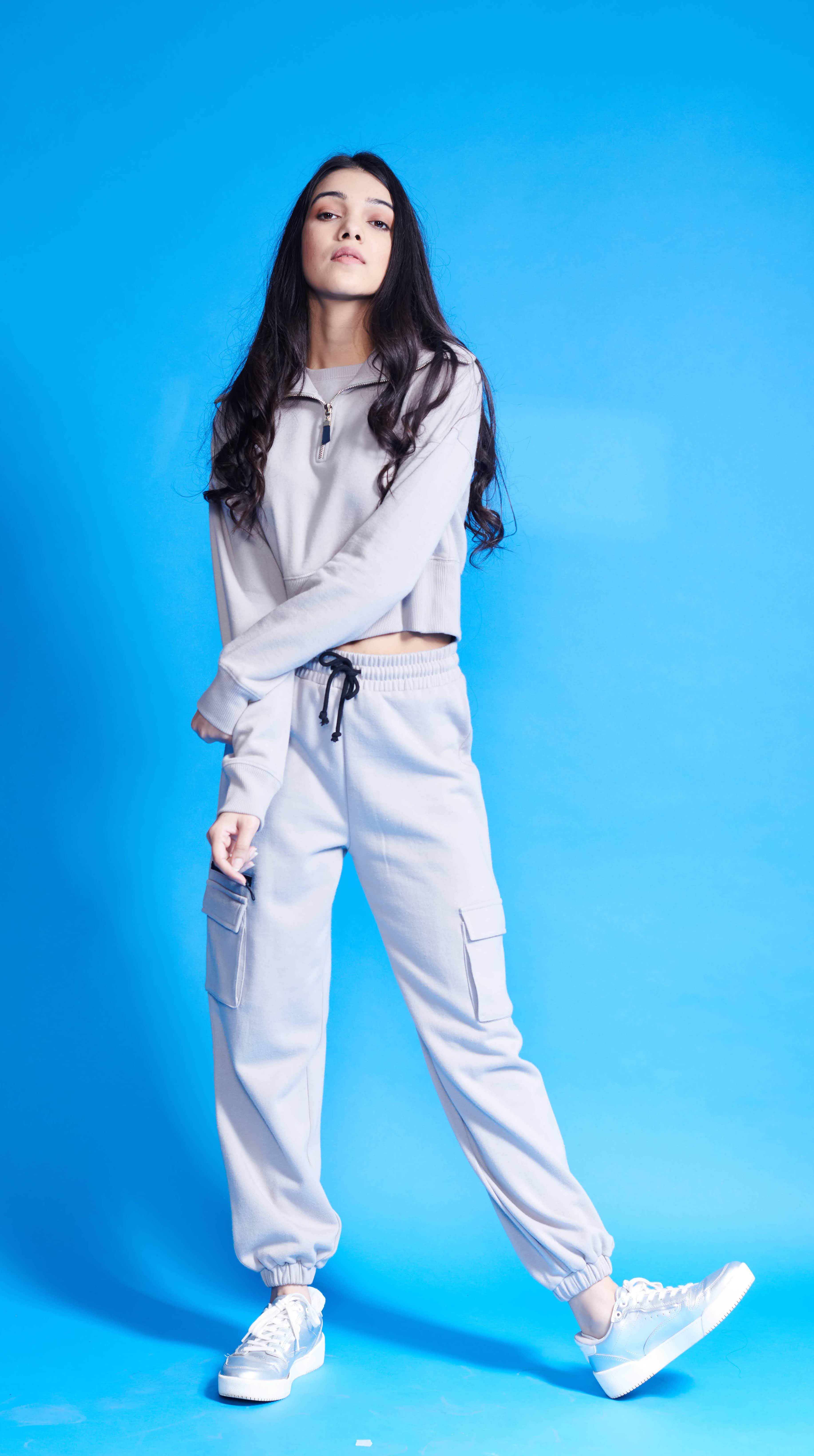 DELTANA CO-ORD SET ECRU