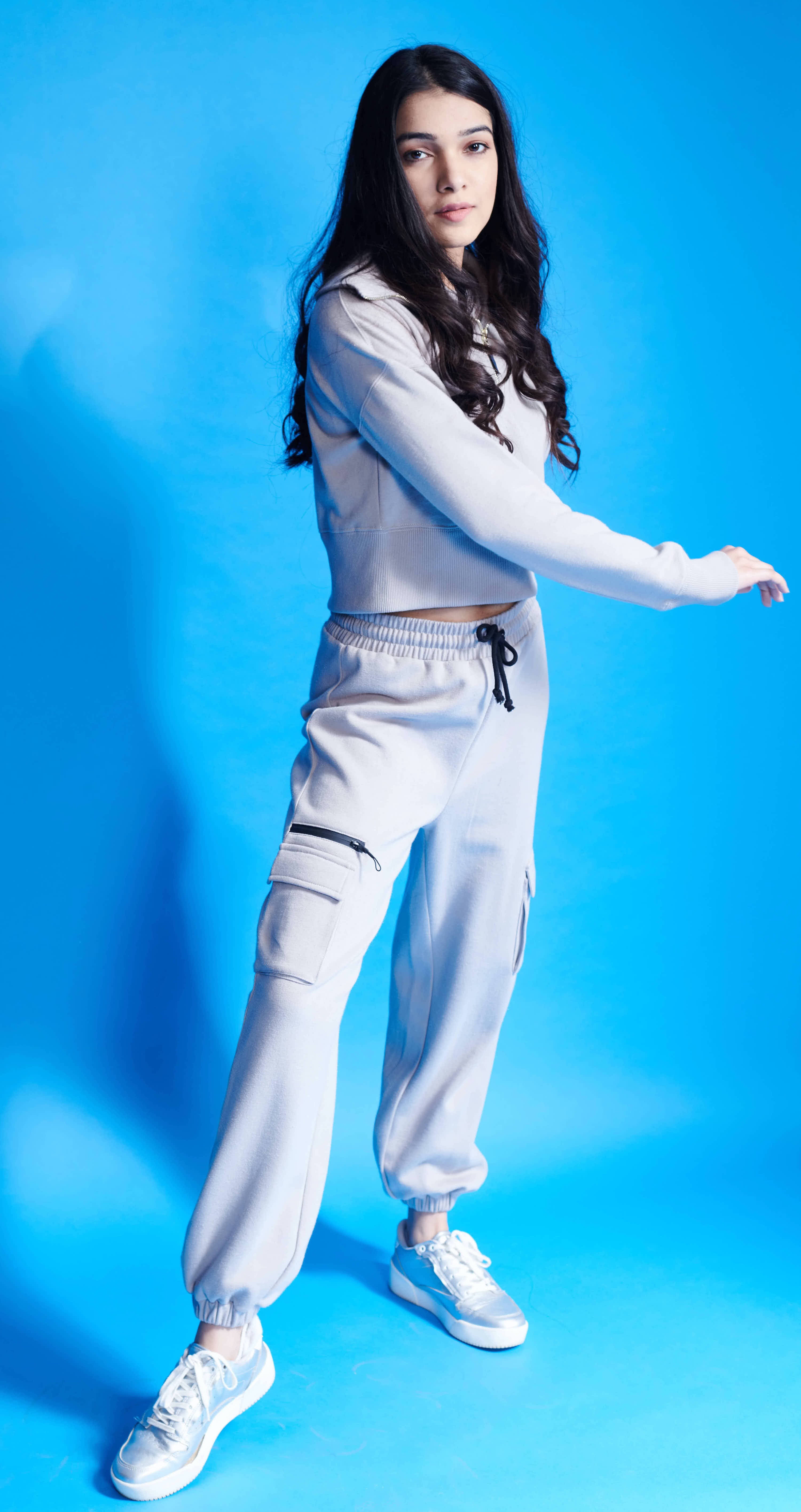 DELTANA CO-ORD SET ECRU