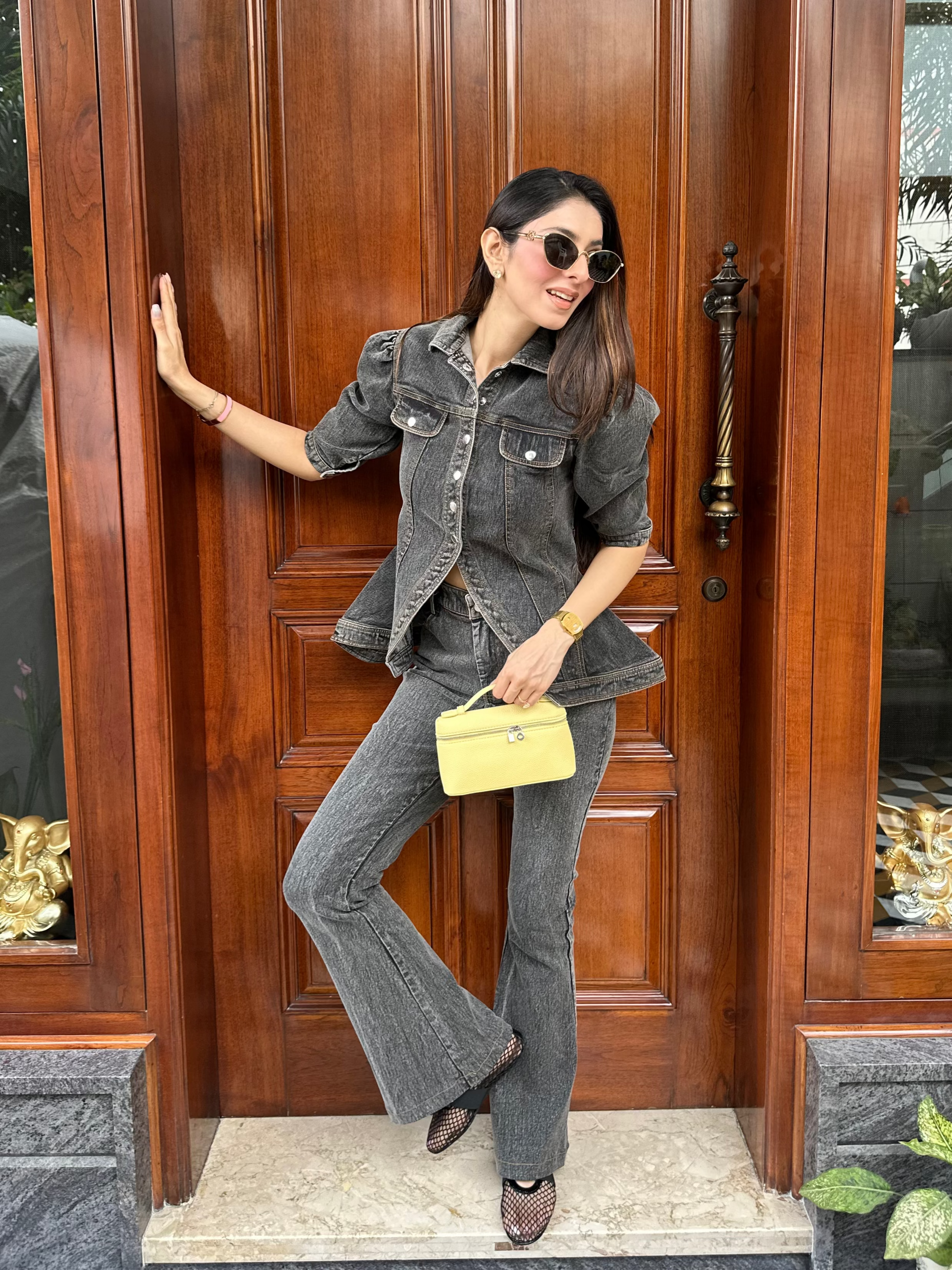 LARISSA CHARCOAL CO-ORD SET