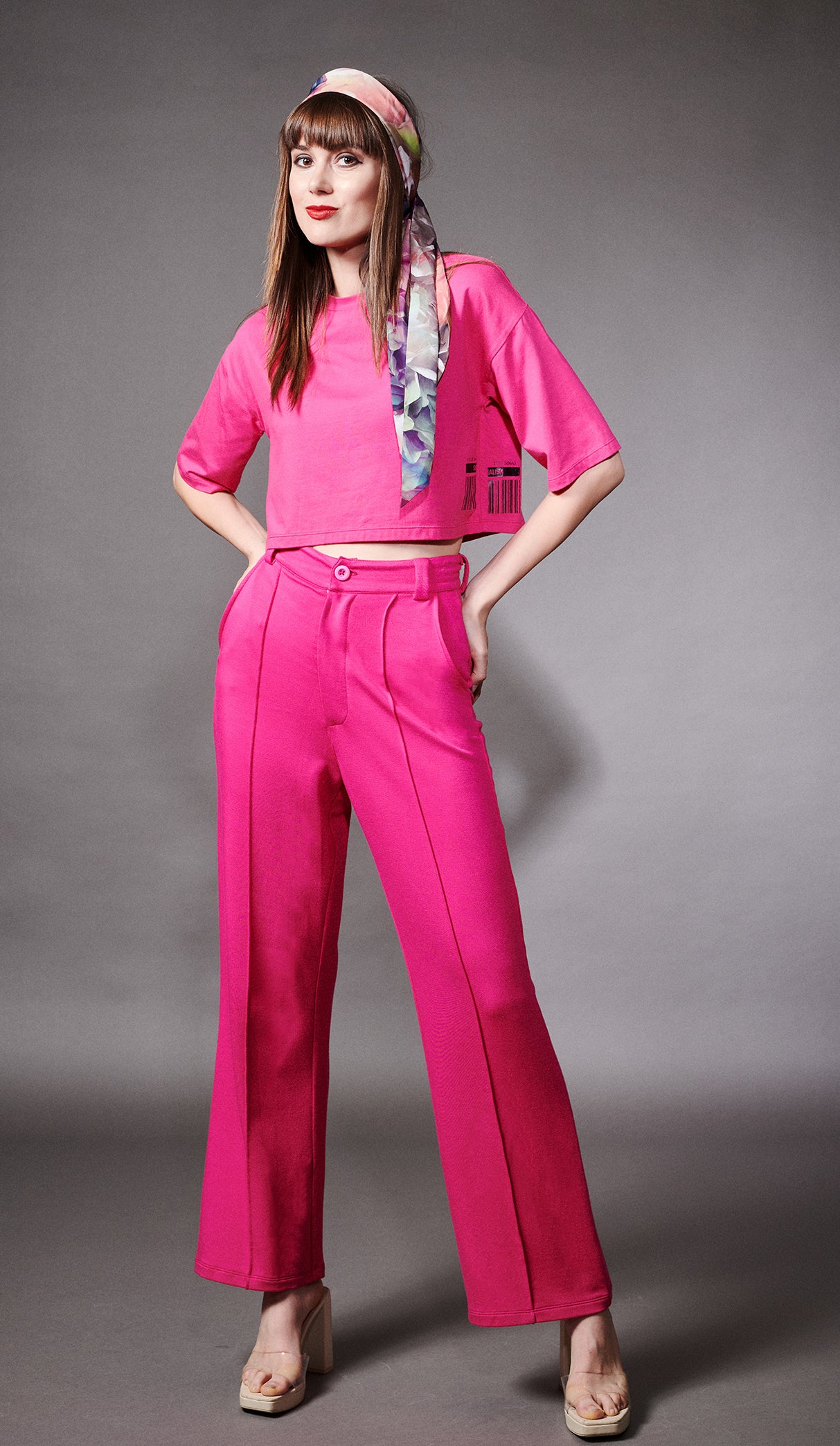 KHEMISSET FUSCHIA PINK CO-ORD SET