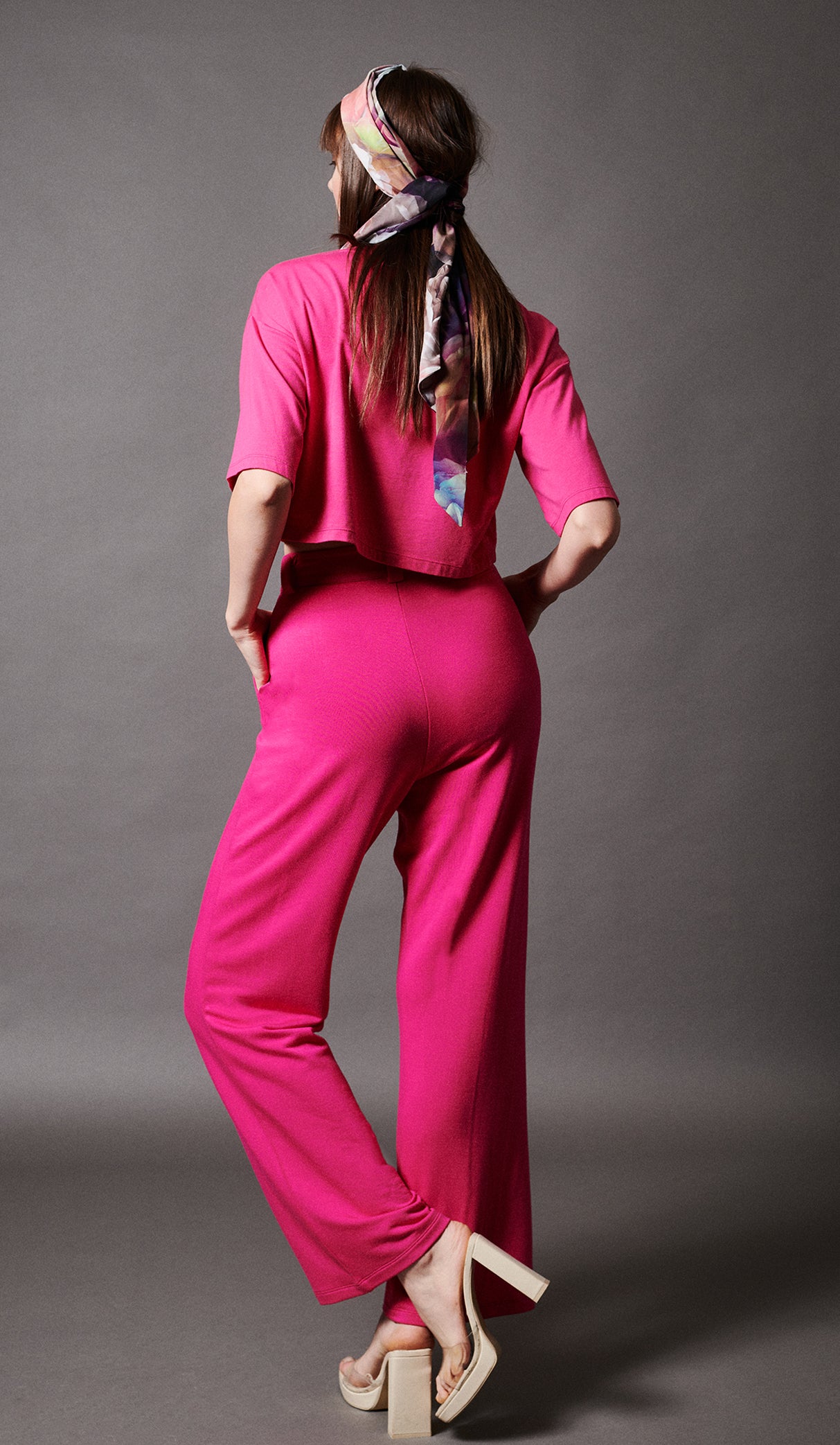 KHEMISSET FUSCHIA PINK CO-ORD SET